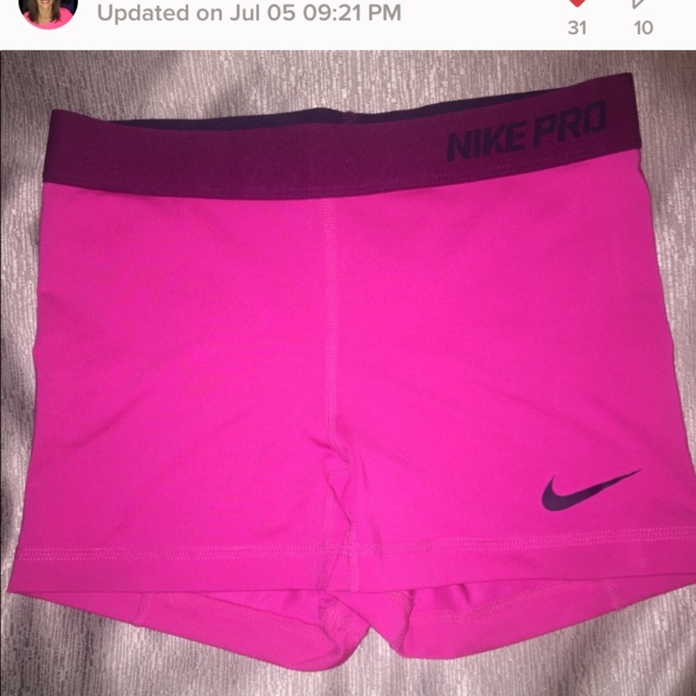**SOLD**Nike Pro Dri-Fit Shorts 🌼🌺